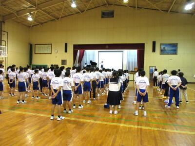 全校集会③