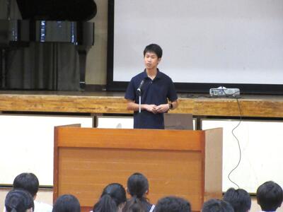 全校集会②