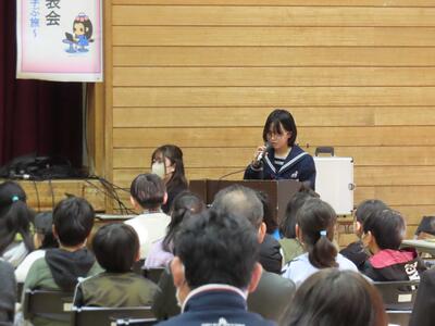 富士山学習PARTⅡ発表会⑥