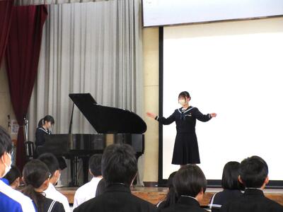 ２月の全校集会③