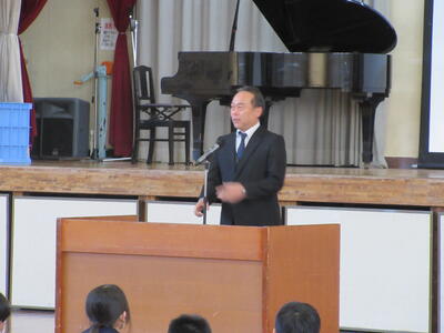 ２月の全校集会①